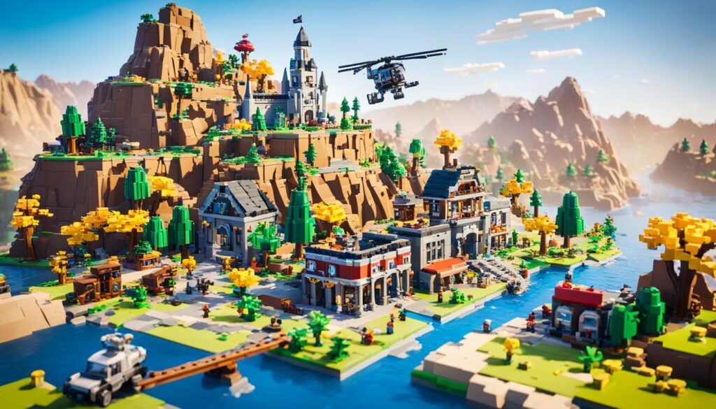 LEGO Fortnite map